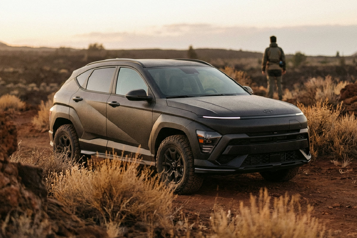 Hyundai Kona Électrique 2026 : Prochain dévoilement en novembre
