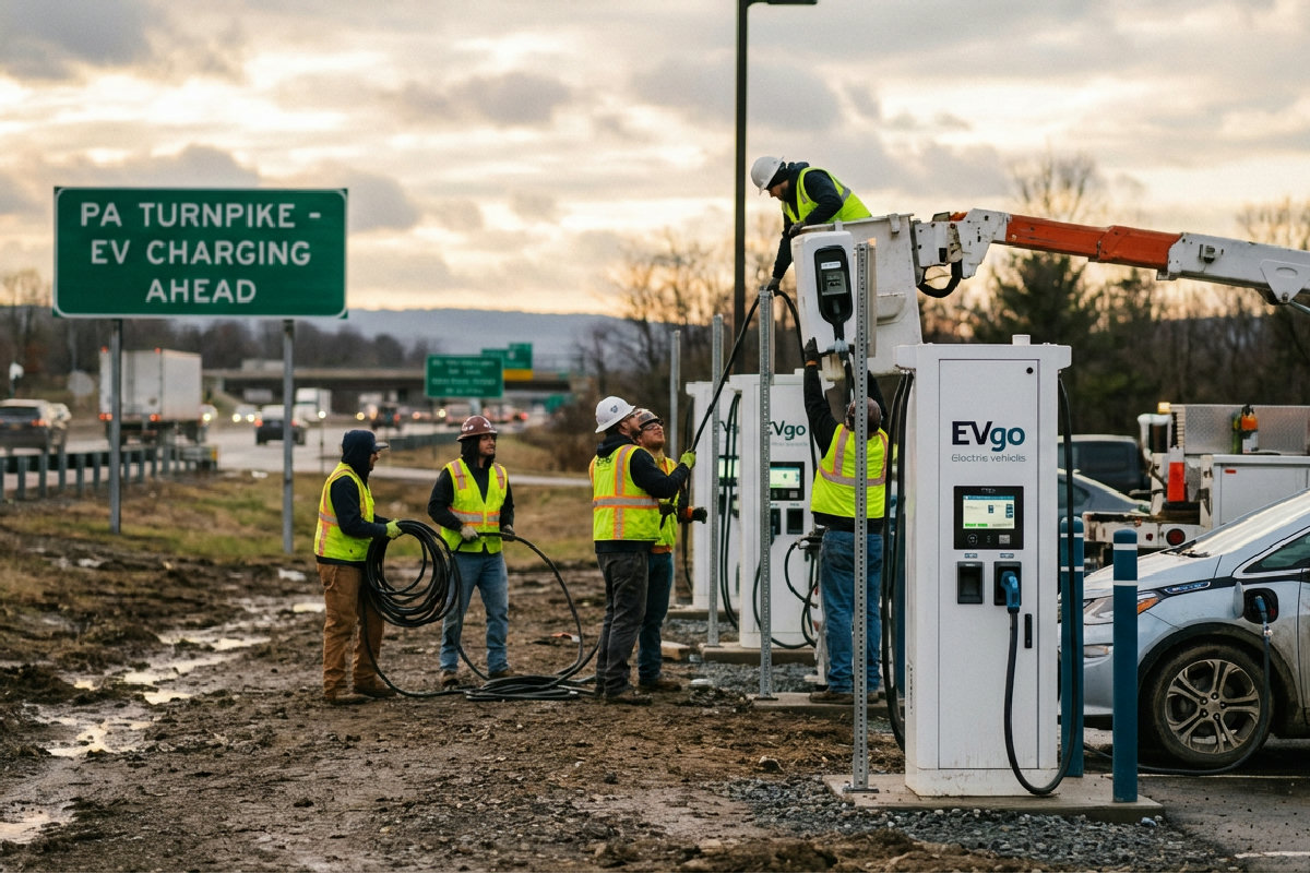 Pennsylvanie Recharge : Accélération du Déploiement des Bornes Électriques