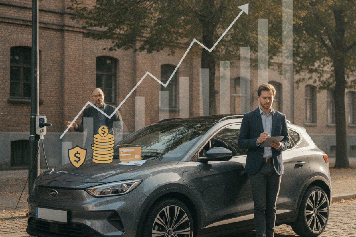 Le vrai coût d'une voiture électrique en leasing social avec options et assurance