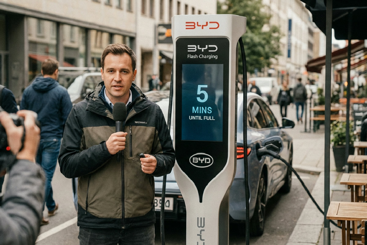 BYD Flash Charging : La Recharge en 5 Minutes qui Va Changer les Véhicules Électriques ?