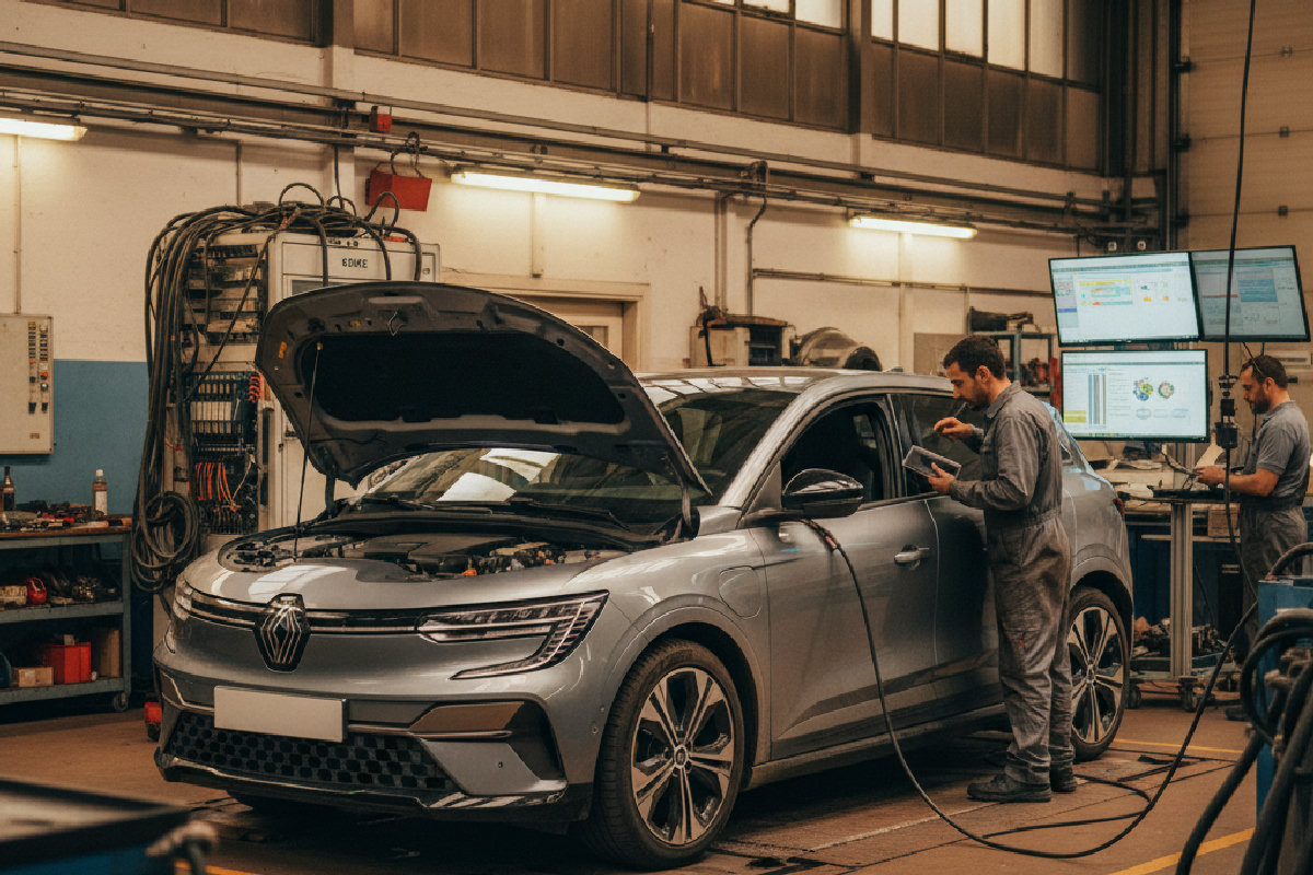 Essai longue durée Renault Mégane E-Tech : fiabilité et conseils d'entretien au banc d'épreuve