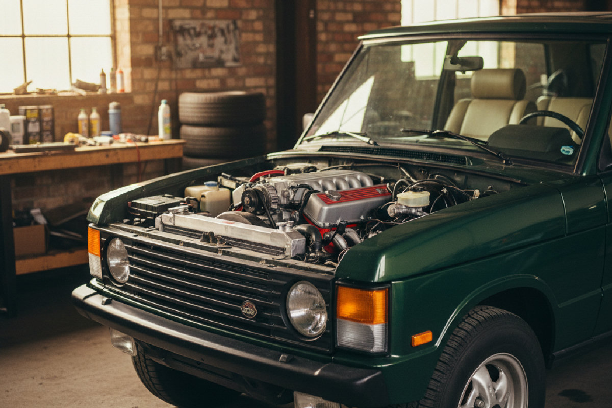 Range Rover Classic Gets Corvette Power: The ... | Youngtimers UK