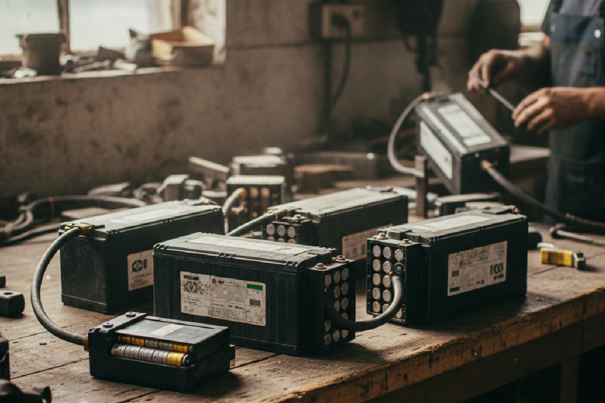 Batteries VE d'occasion : 95% de capacité conservée, le mythe de l'usure rapide s'effondre