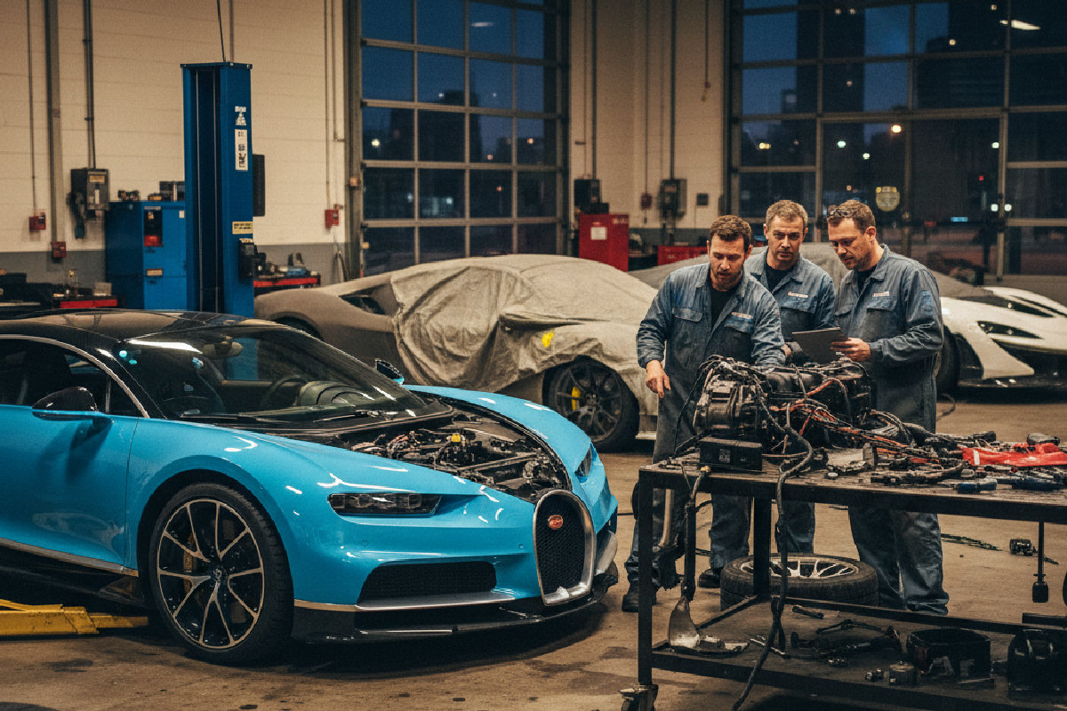 Supercar Repair Nightmares: $2.5M Bugatti Fixes and Other Million ...