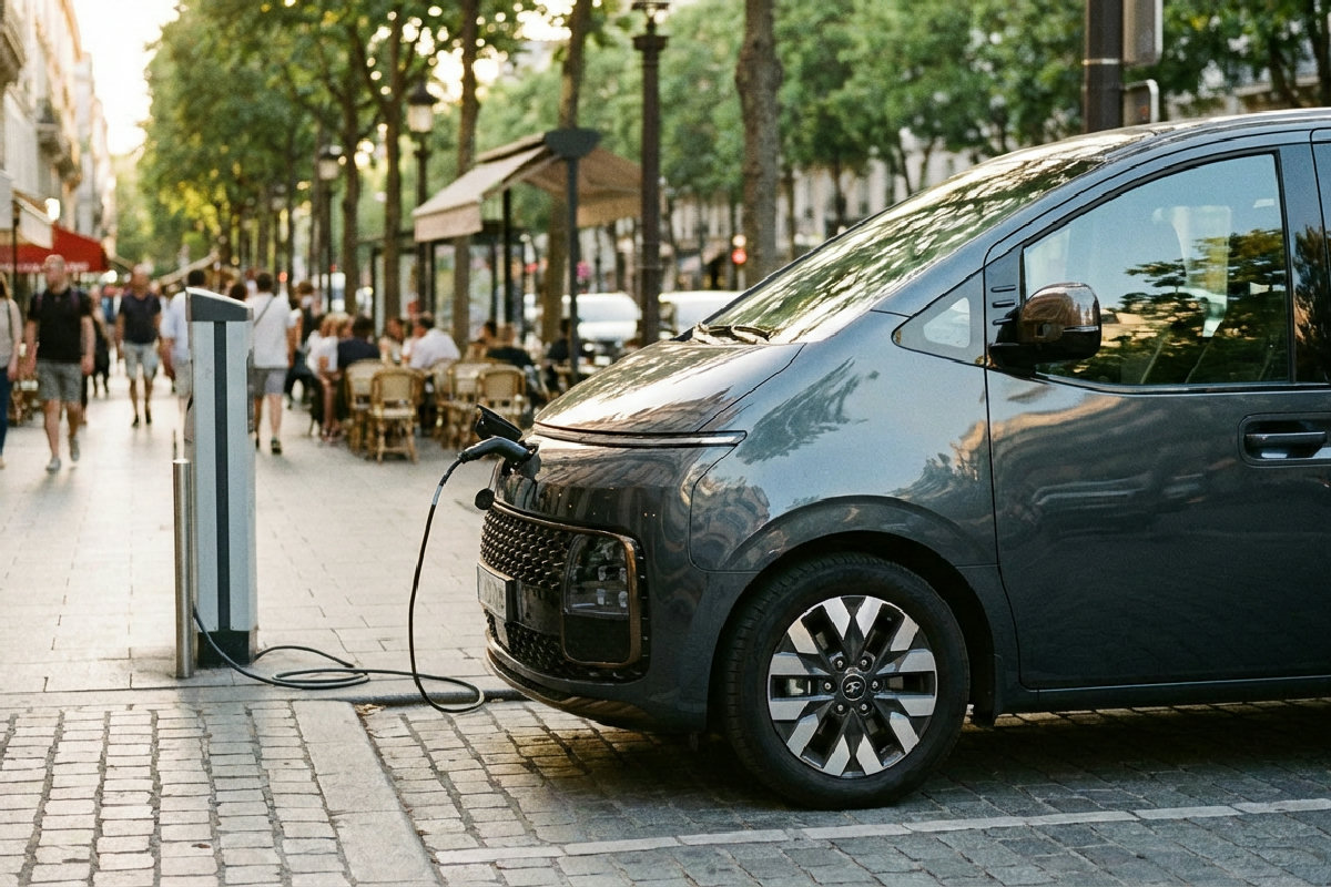 Hyundai Staria Électrique : Le Van 800V qui Rivalise avec l'ID. Buzz