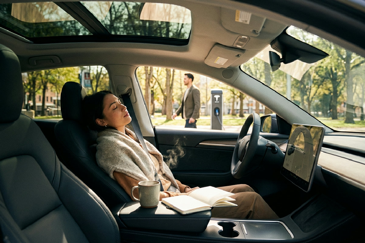 Audi Q6 e-tron 2027 : le mode Power Nap révolutionne la recharge des véhicules électriques
