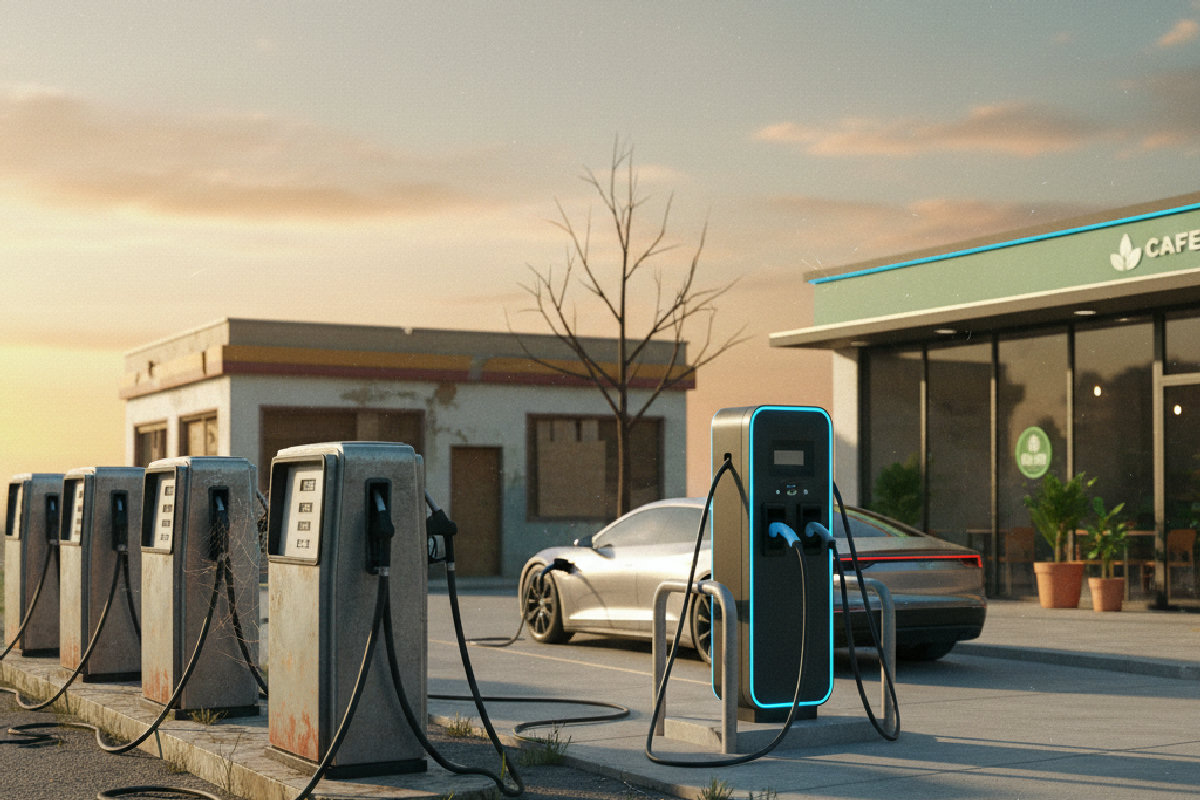 Stations-service en péril : l'essor des voitures électriques va-t-il les condamner ?