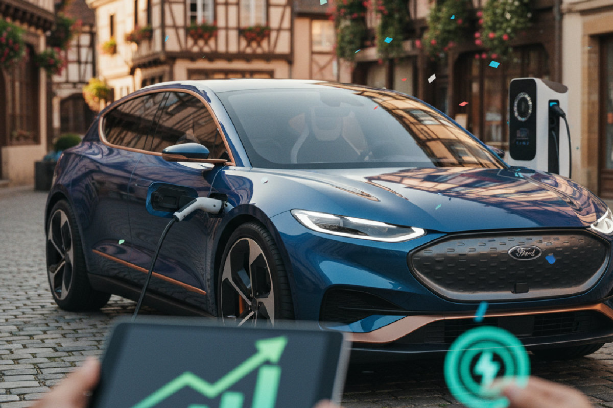 Ford bat un record en France : 55 % des commandes voitures électriques en avril 2026