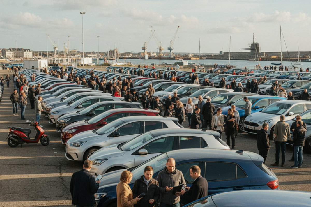 Enchères 100% électriques à Lorient : 130+ VE à prix cassés le 20 mars 2026