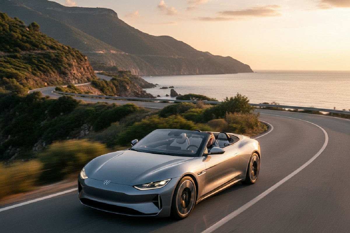 Denza Z : le cabriolet électrique chinois de 1000 ch qui défie Tesla en Europe