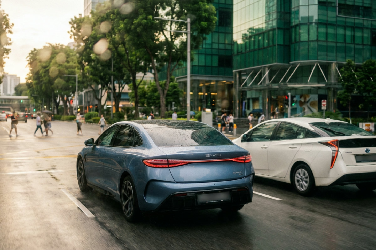 BYD détrône Toyota à Singapour : l'explosion des VE consacre la montée en puissance chinoise
