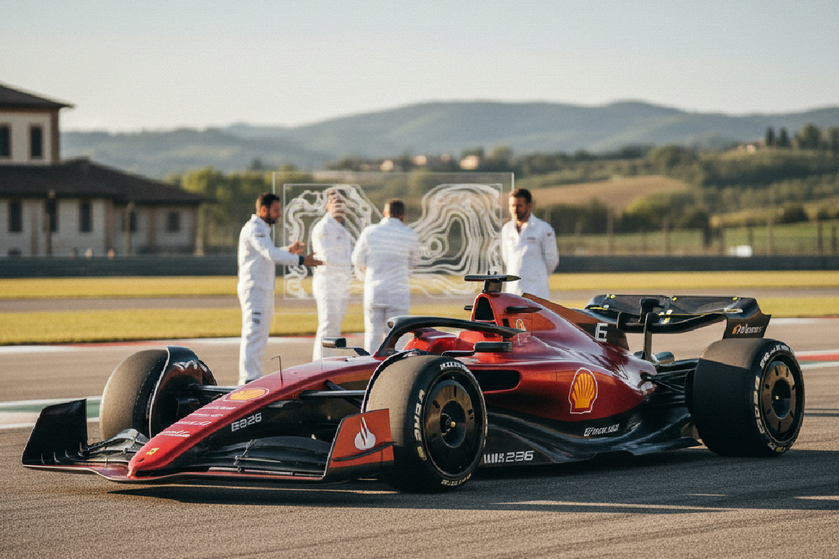 F15916 Ferrari SF-26 : les innovations qui pourraient dominer la F1 2026| EV ...