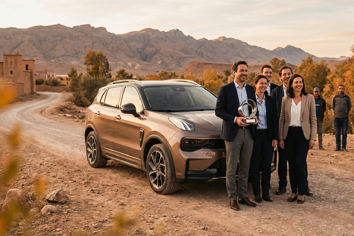 Lynk & Co 08 : Première chinoise couronnée Voiture de l'Année 2026 au Maroc, un triomphe international