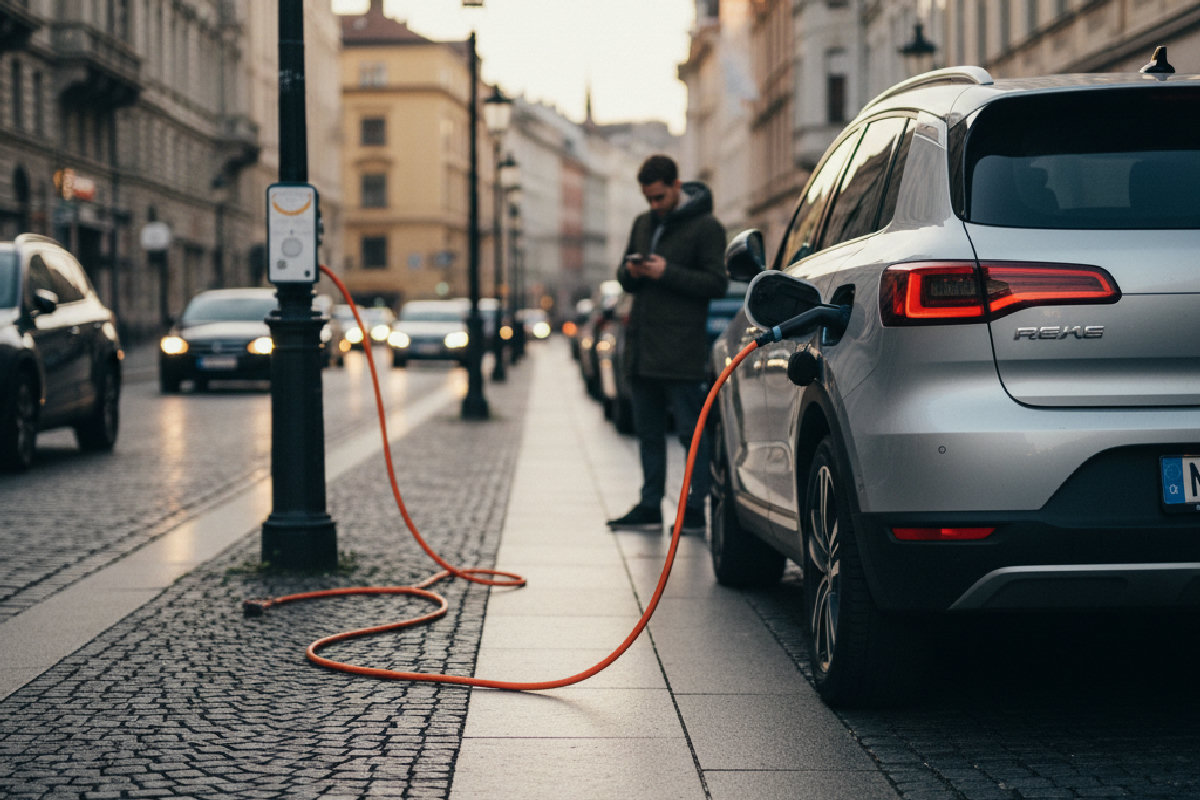 Recharge VE sur la voie publique : est-ce légal de brancher votre voiture électrique dans la rue ?