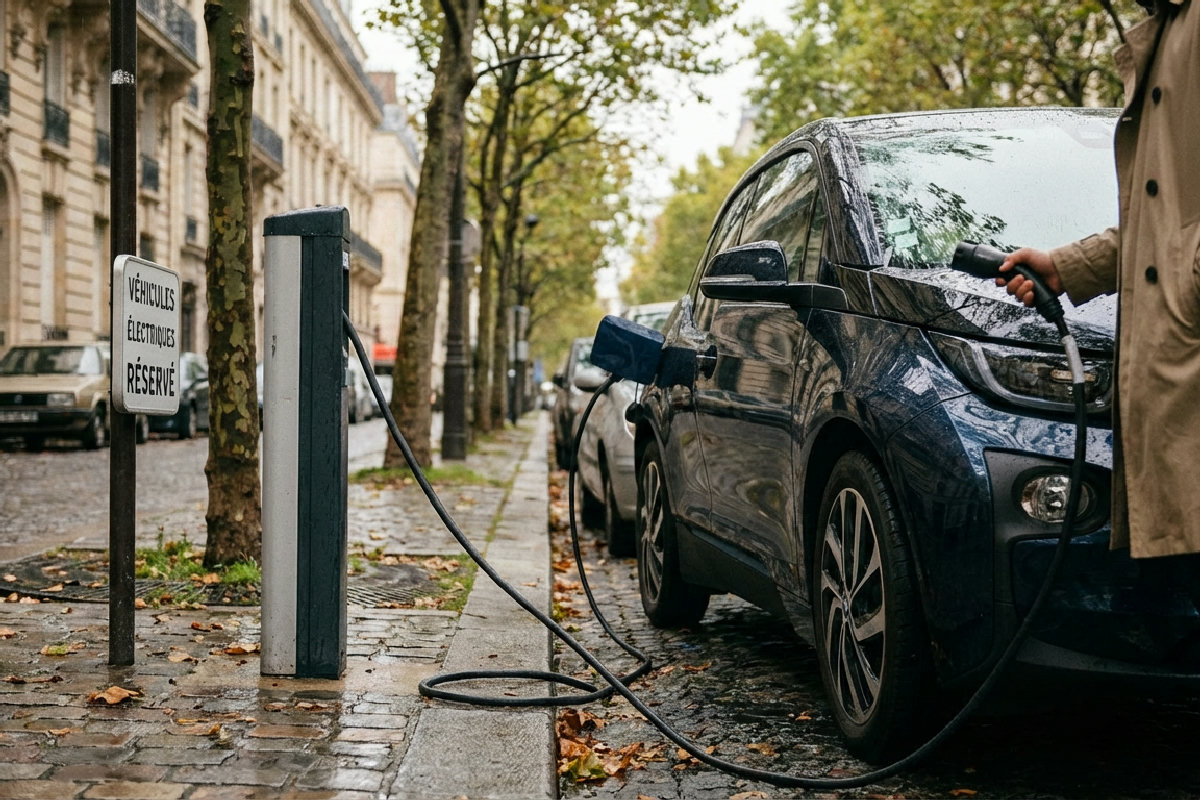 Véhicules électriques et stationnement en ville : Comment faciliter la recharge ?