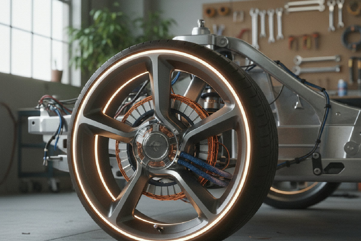 Moteurs-roues : la technologie qui pourrait redéfinir la voiture électrique