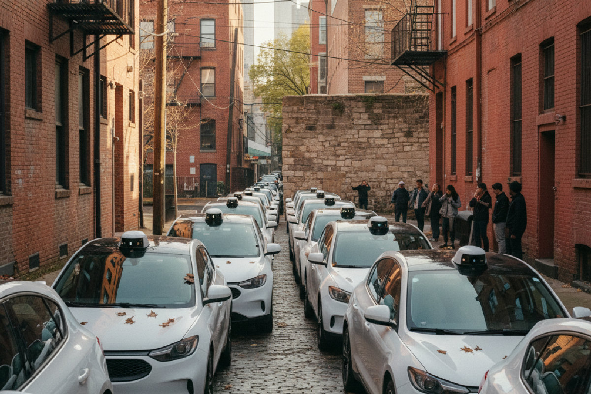 Pourquoi des dizaines de voitures autonomes Waymo se sont-elles retrouvées bloquées dans une impasse à Atlanta ?