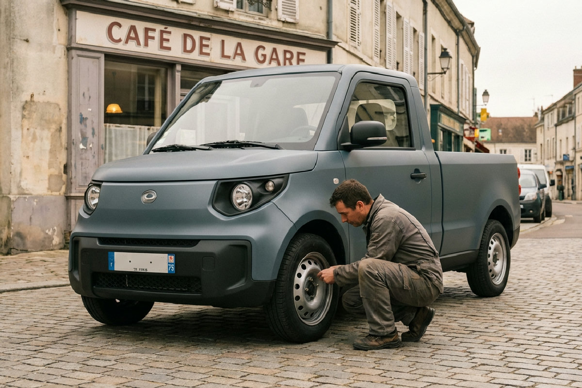 Pick-up électrique à petit prix : Slate, la révolution abordable sur roues ?