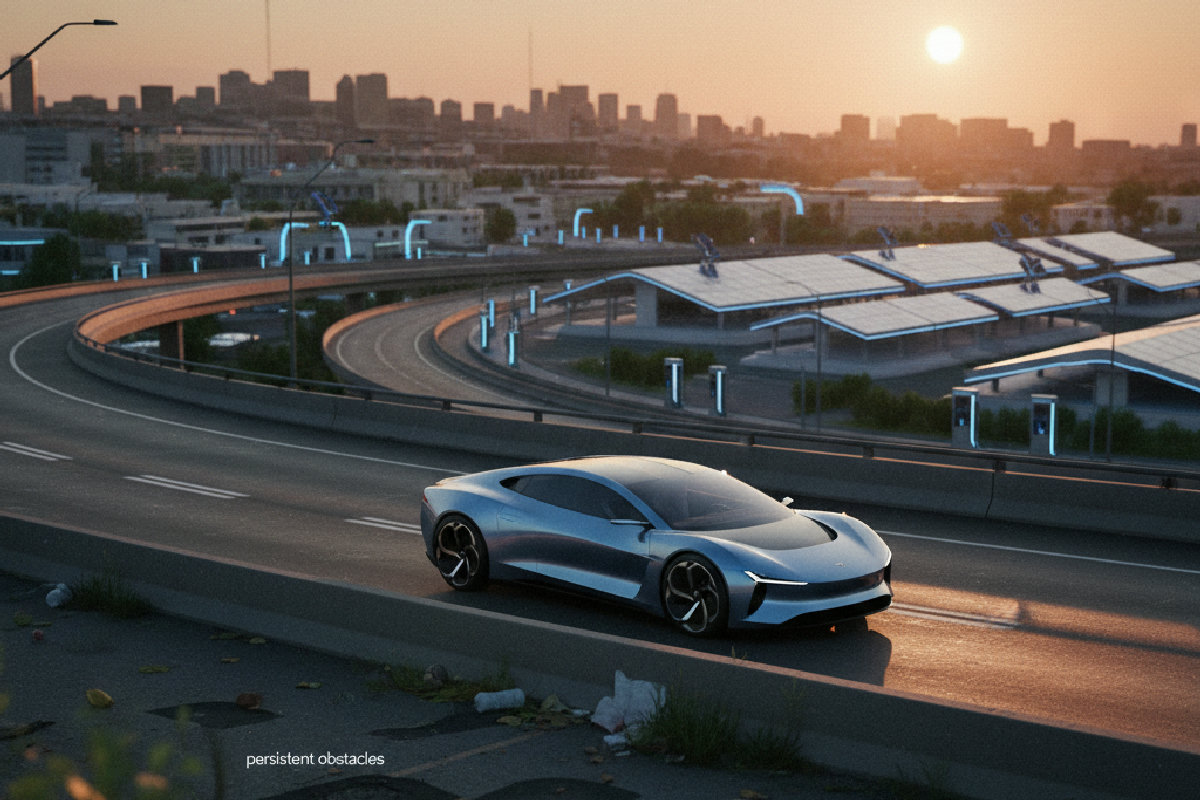 Voiture électrique : la révolution en marche malgré des obstacles persistants