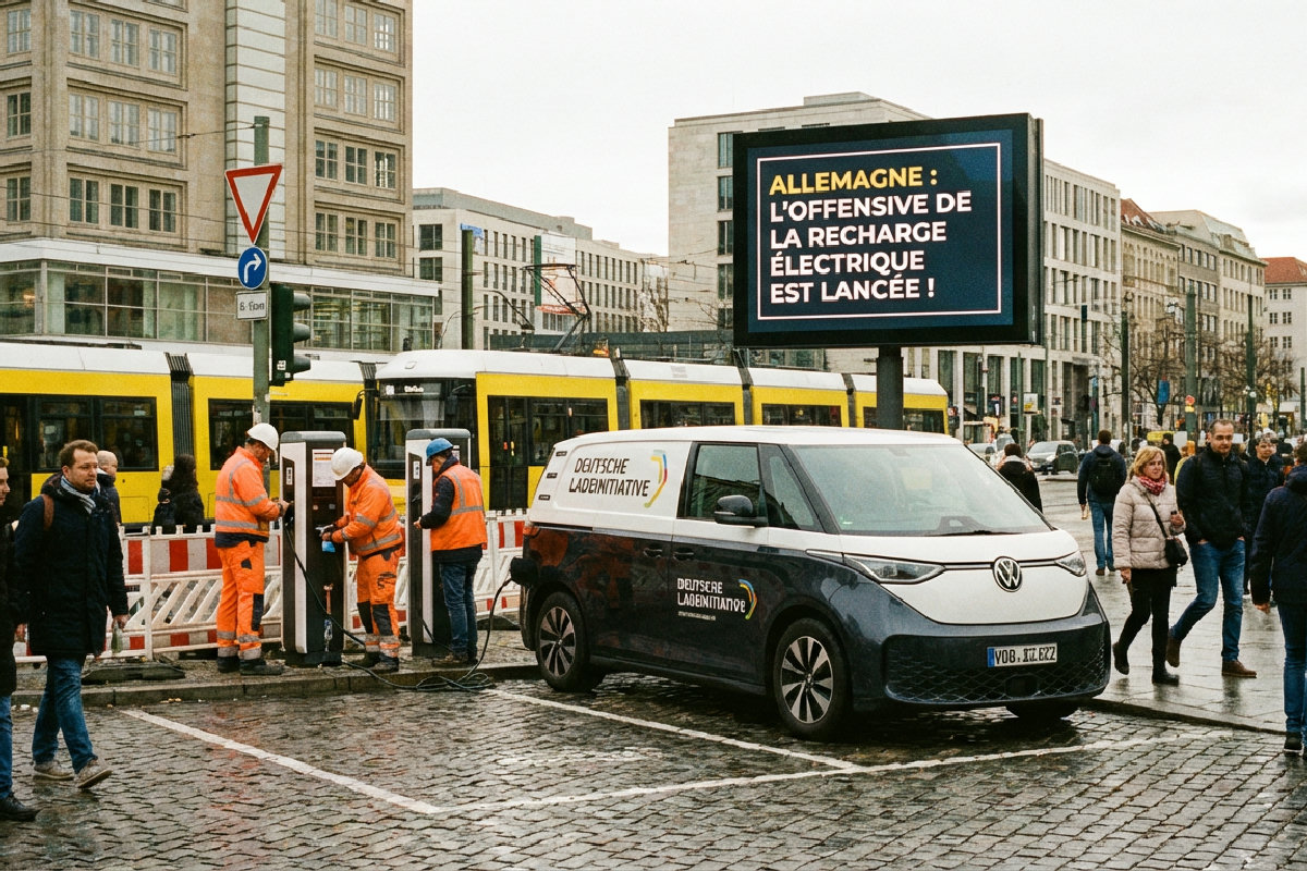 Allemagne : L'offensive de la recharge électrique est lancée !