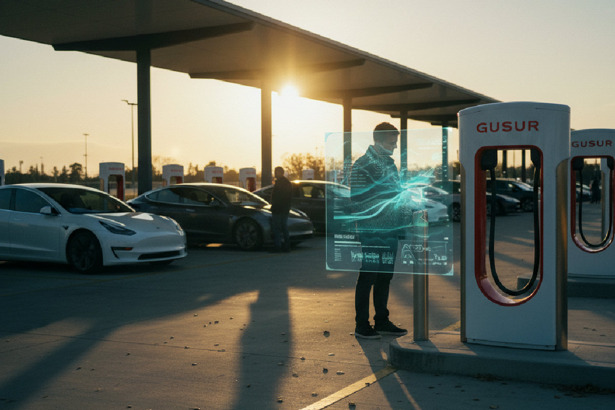 Tesla révolutionne les Superchargeurs : l'IA prédit les files d'attente pour une recharge sans stress