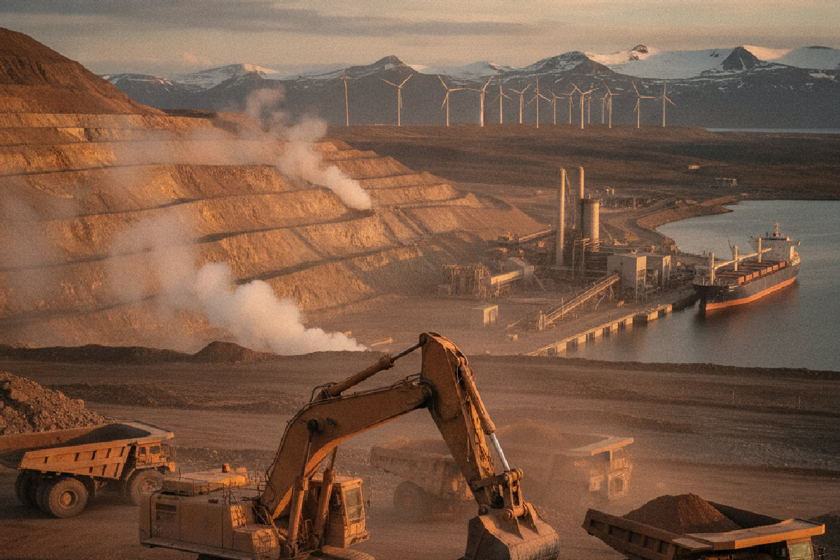 Groenland : la mine qui renforce l'autonomie européenne pour les batteries de véhicules électriques