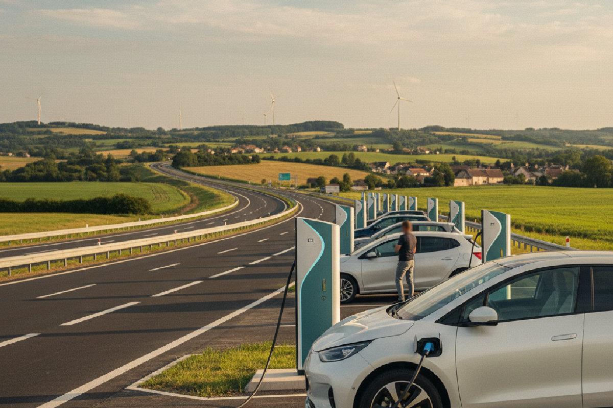 Réseau de bornes de recharge VE en France : un boom vers 400 000 points d'ici 2030