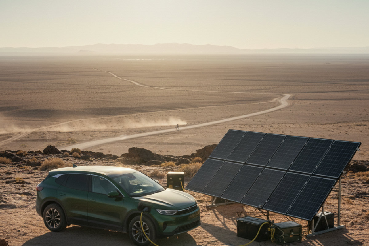Recharge solaire hors réseau pour VE : la solution idéale pour la mobilité électrique ?