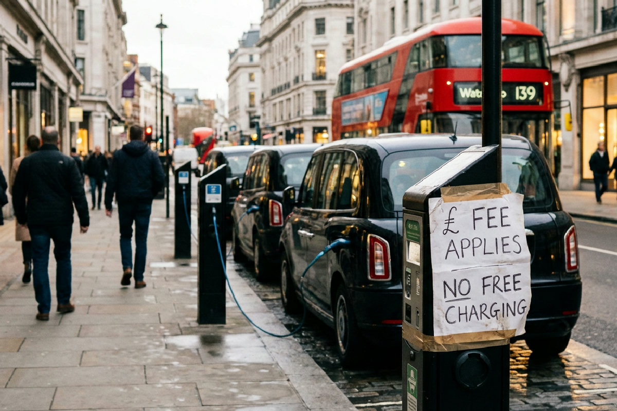 Londres Dit Adieu aux VE Gratuits : Virage Brutal ou Réalité Électrique ?