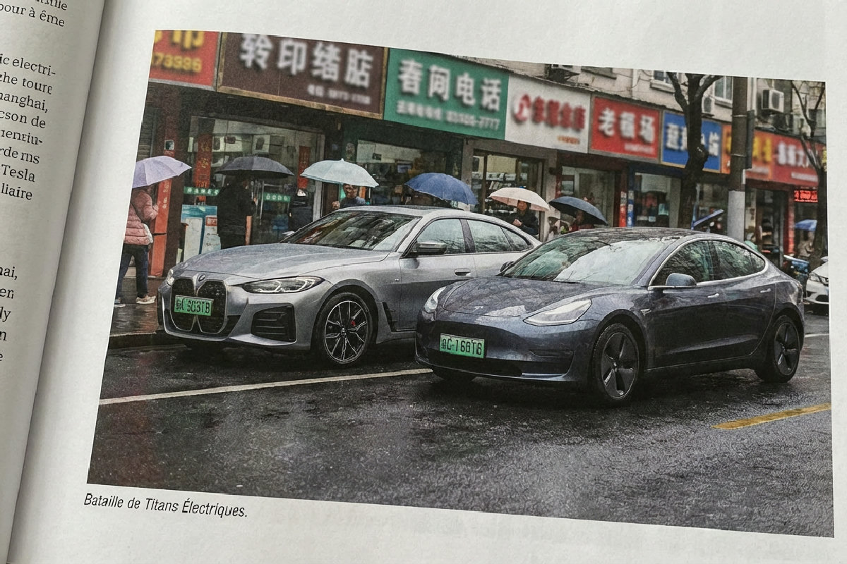 Bataille de Titans Électriques: Comment BMW Défie Tesla sur le Terrain Chinois