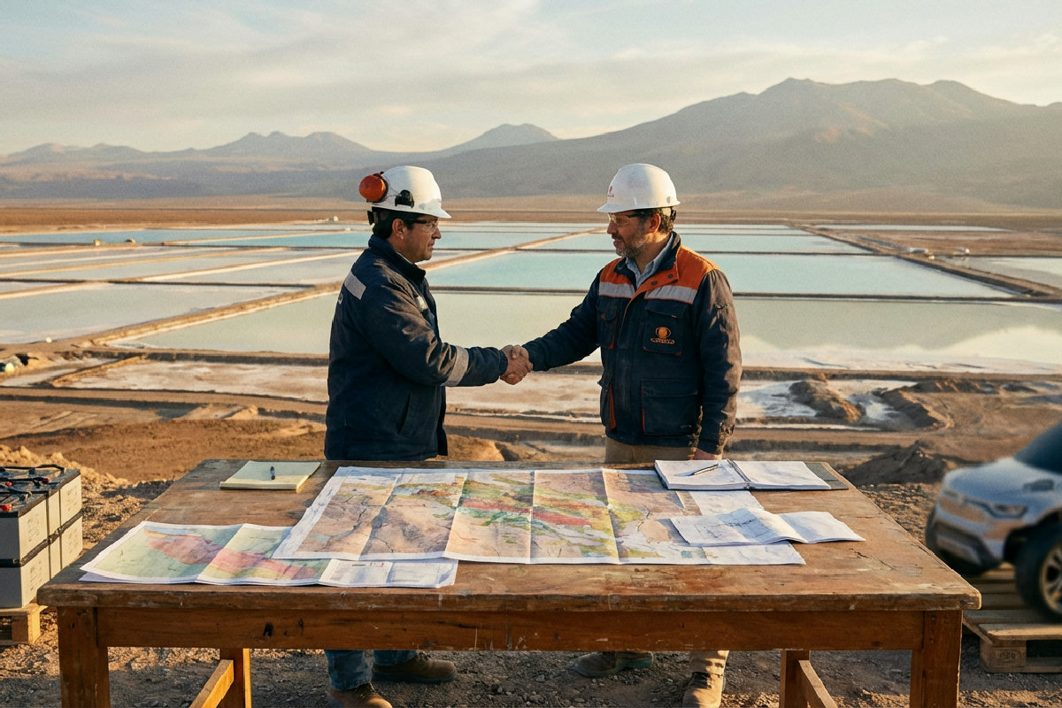 Codelco et SQM Forment un Géant du Lithium : L'Impact Révolutionnaire sur les Batteries de Véhicules Électriques