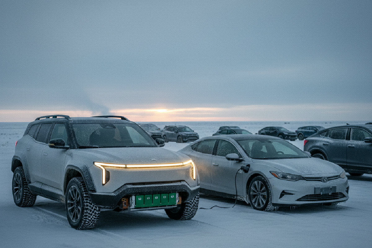 Autonomie VE en grand froid : les champions et les déceptions de 2026