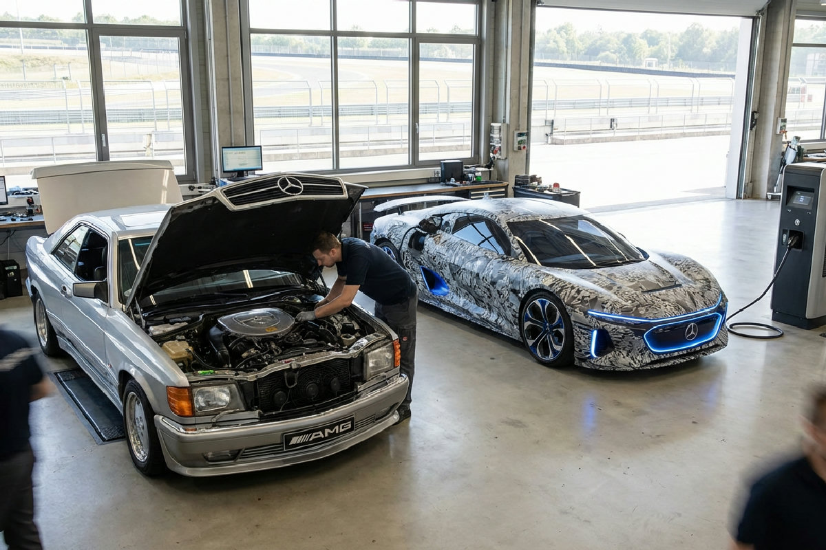 AMG 2026 : La division sportive de Mercedes entre héritage V8 et ...