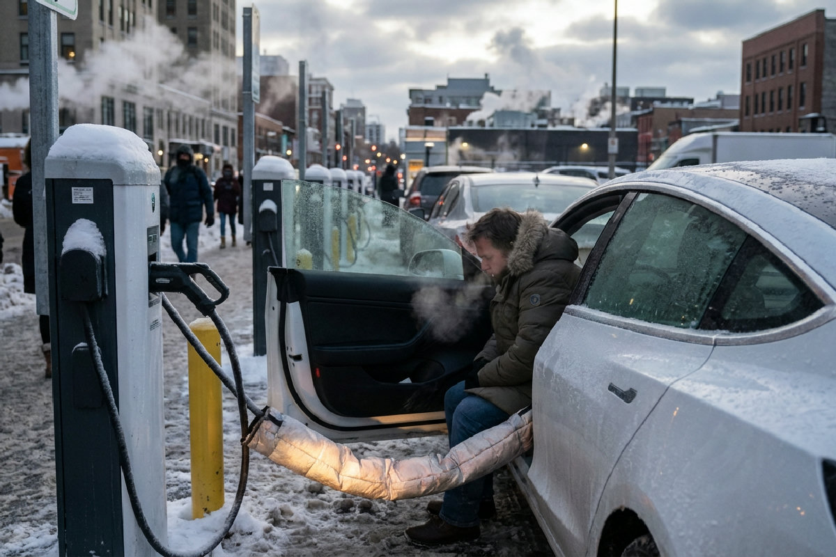 Recharge rapide VE : Pourquoi le froid ralentit tout et comment l'éviter en 2026