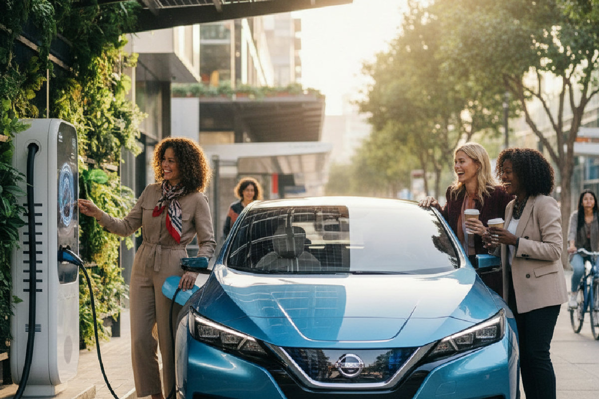 Nissan Leaf : la voiture électrique plébiscitée par les femmes en 2026