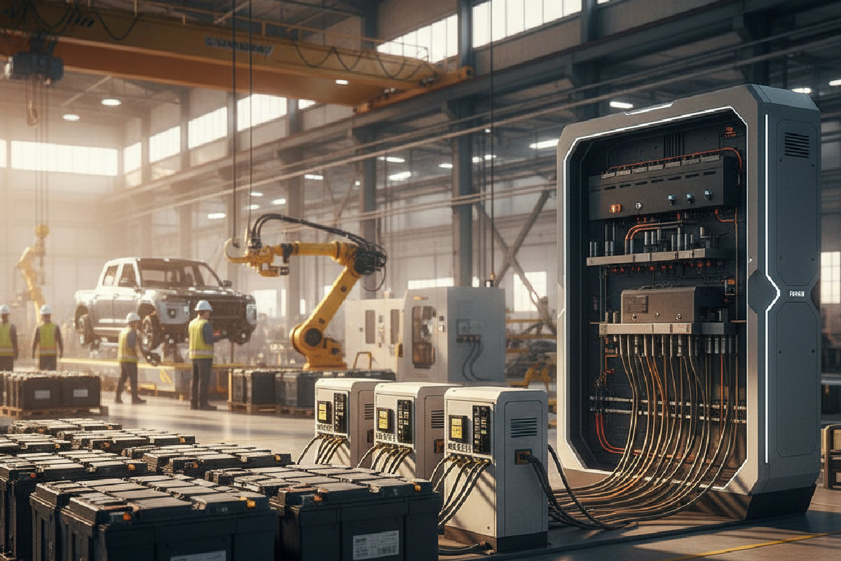 Rivian révolutionne le recyclage : ses vieilles batteries VE alimentent désormais son usine géante