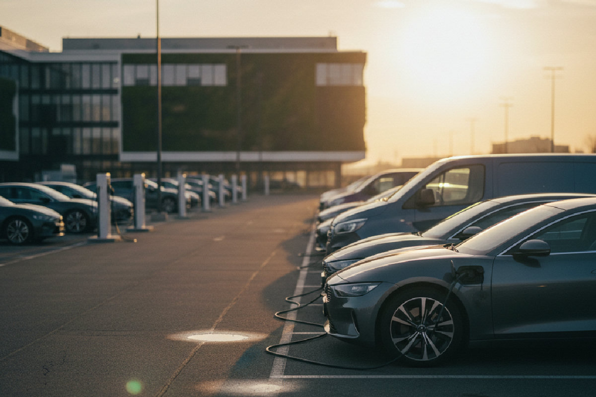 Flottes d'entreprises électriques : le tournant structurel de 2026