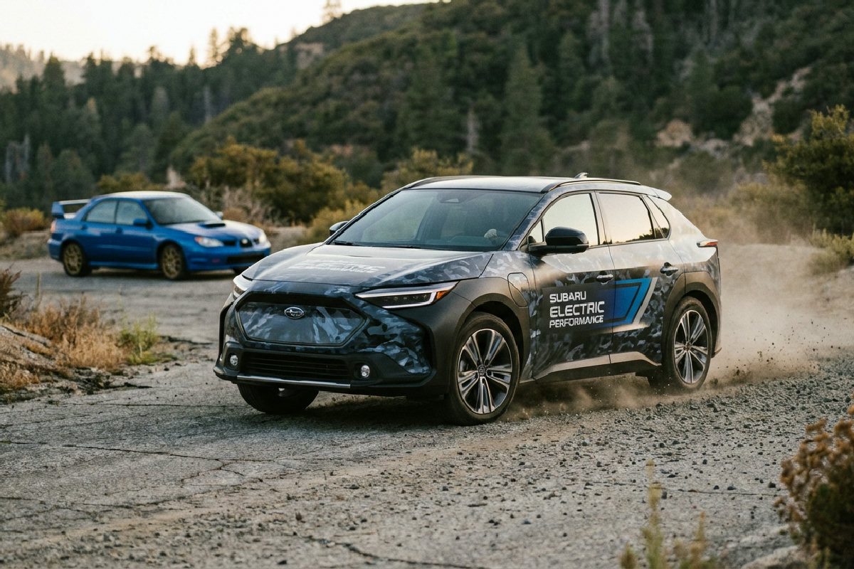 Subaru Électrise la Performance : Un SUV Plus Rapide que la WRX STI ?