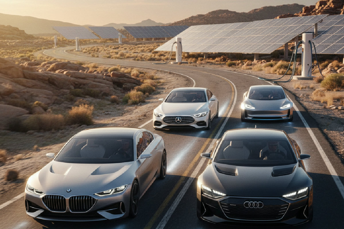 BMW, Audi et Mercedes face à Tesla : comment les géants allemands ripostent en 2026