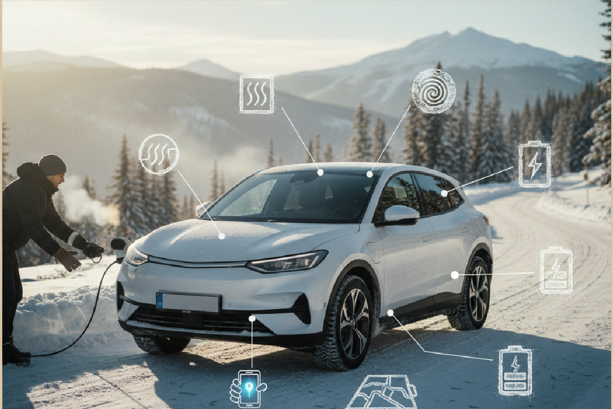 Voitures électriques en hiver : 7 astuces infaillibles pour booster l'autonomie par grand froid
