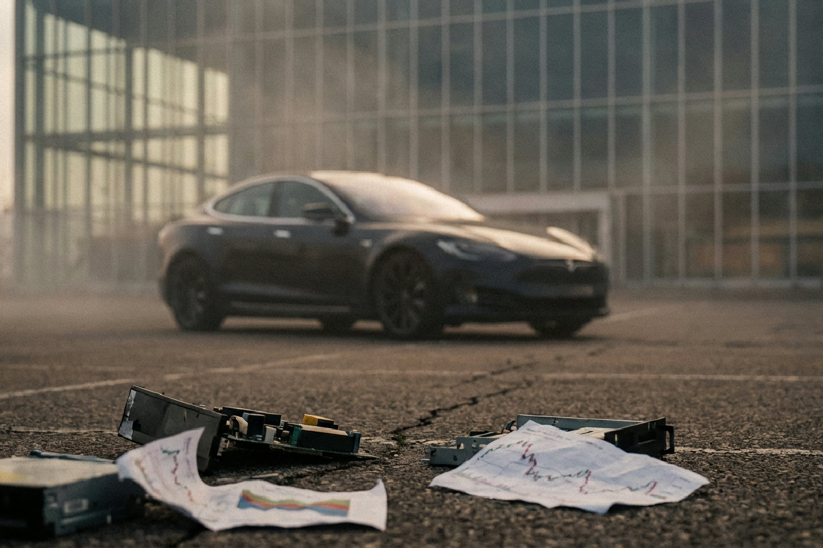 Tesla en Chute Libre : La Valeur de Marque S'Effondre et Secoue le Marché des Véhicules Électriques