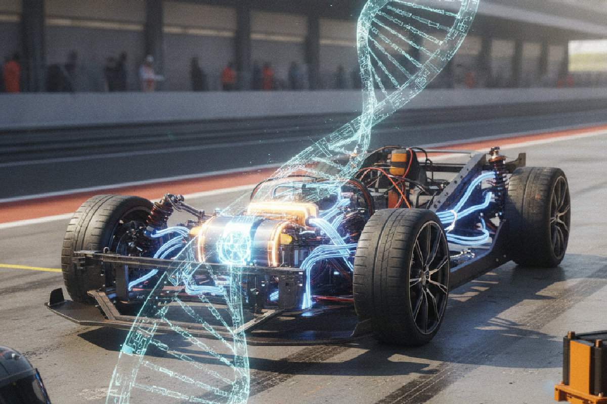 L'ADN du circuit dans notre voiture électrique