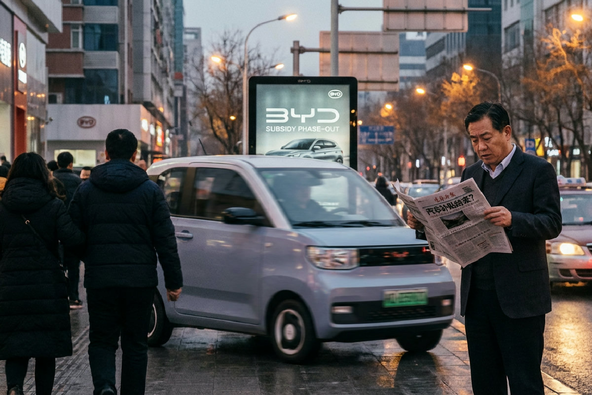 Voitures électriques en Chine : La fin des subventions sonne-t-elle le glas ?