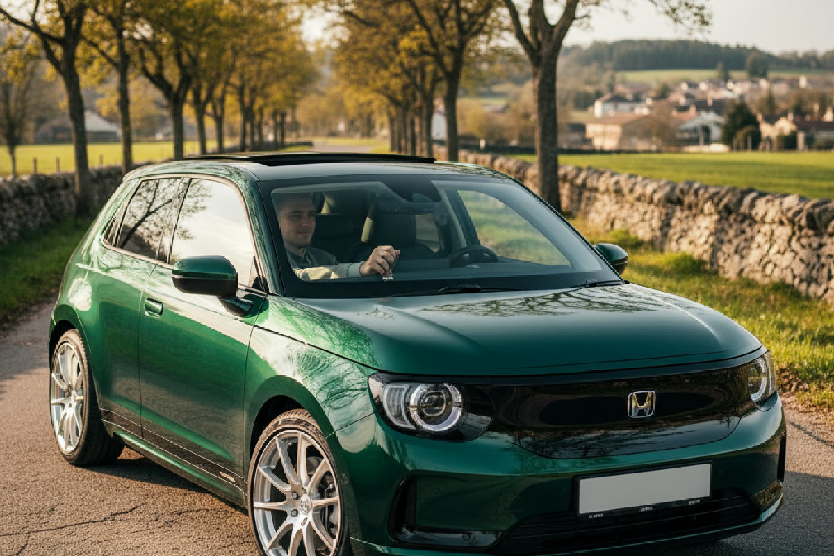 Honda e:NY1 : la révolution électrique avec boîte manuelle qui redéfinit le plaisir de conduire