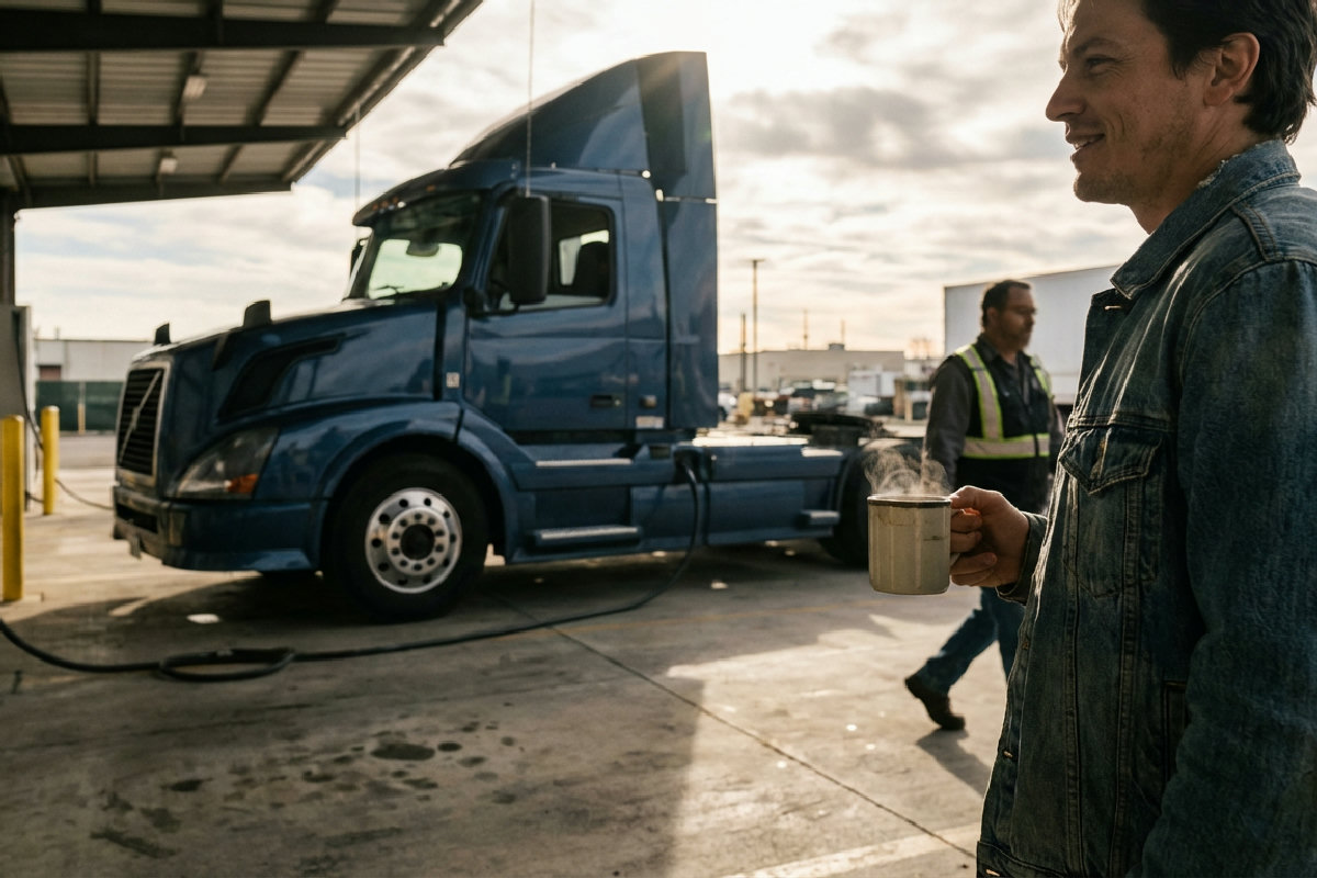 Mercedes eActros : une recharge ultra-rapide en moins d'une heure, comme une pause café !