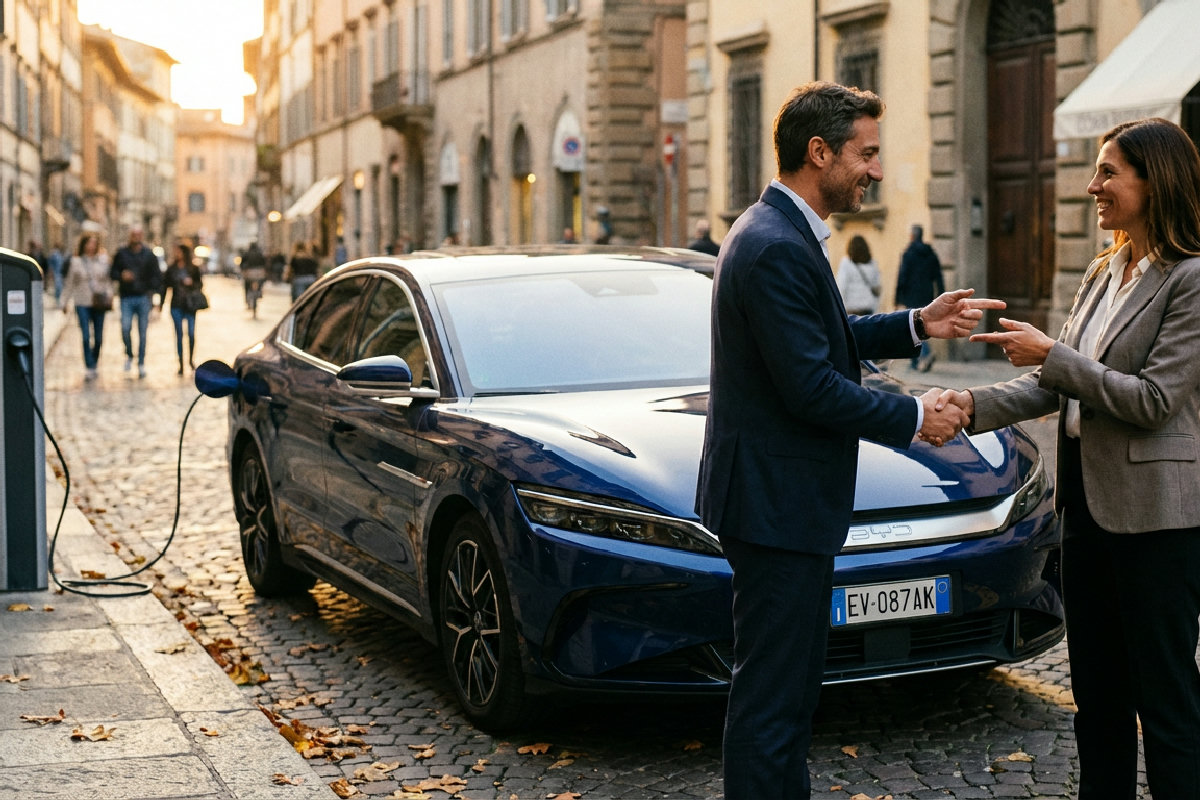 BYD accélère en Italie : nouvelle direction commerciale et offensive sur le marché des voitures électriques