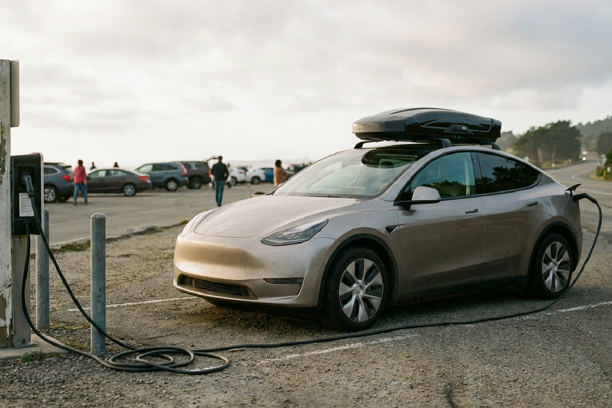 Voitures électriques : les longs trajets explosent, l'infrastructure suit-elle le rythme ?