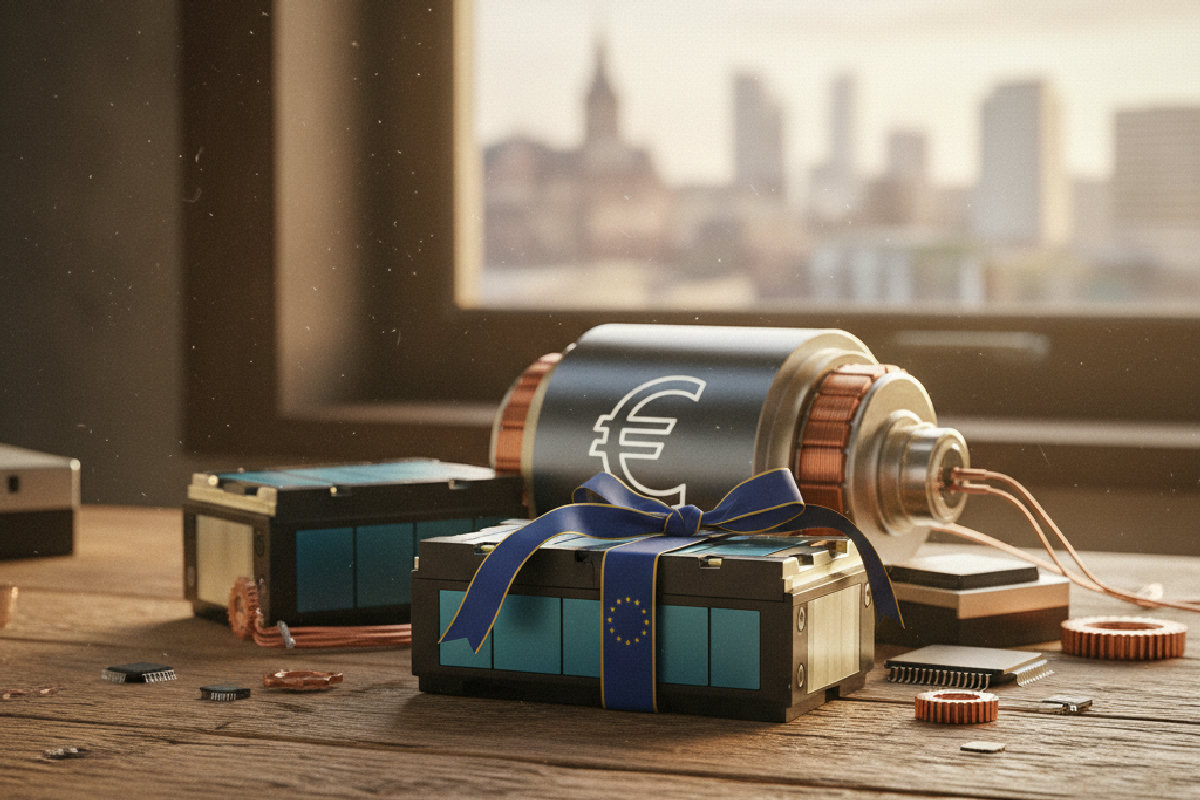 Bonus VE 2026 : jusqu'à 9500 € pour moteurs et batteries européens