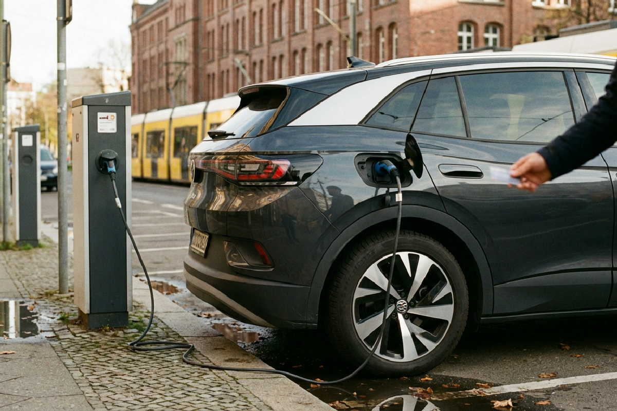 Voitures électriques : L'Allemagne montre la voie en matière de bornes de recharge